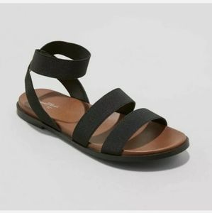 Women's Paisley Elastic Ankle Strap Sandals - Univ